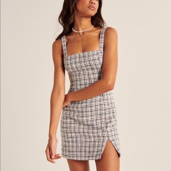 abercrombie tweed mini dress